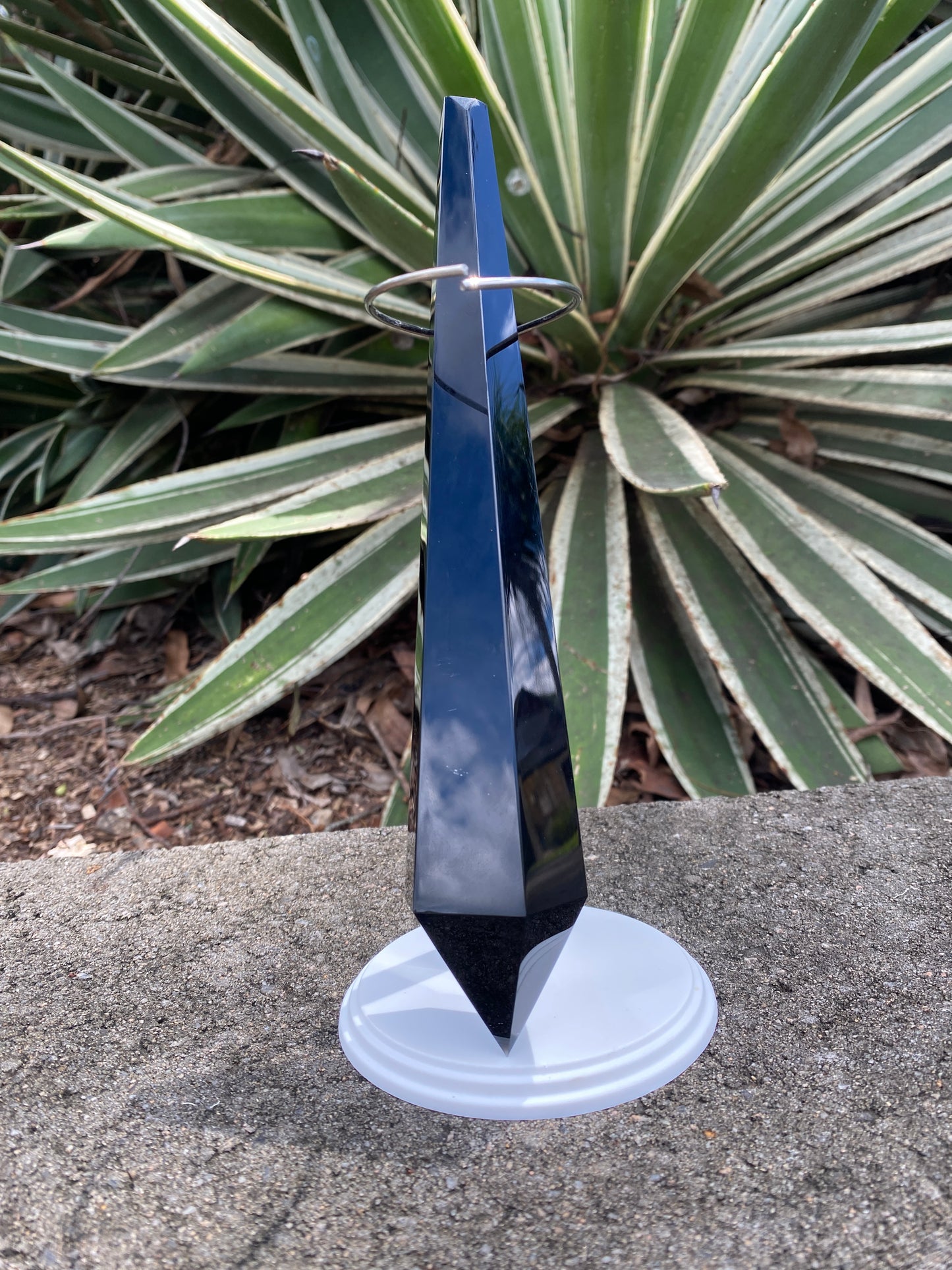 Black Obsidian Bouquet Stem