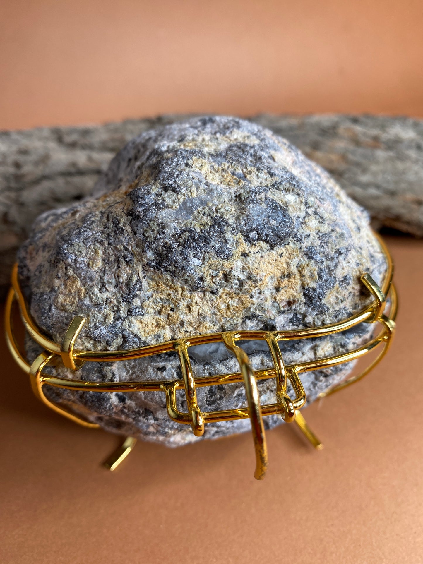 Agate Geode Ring Box