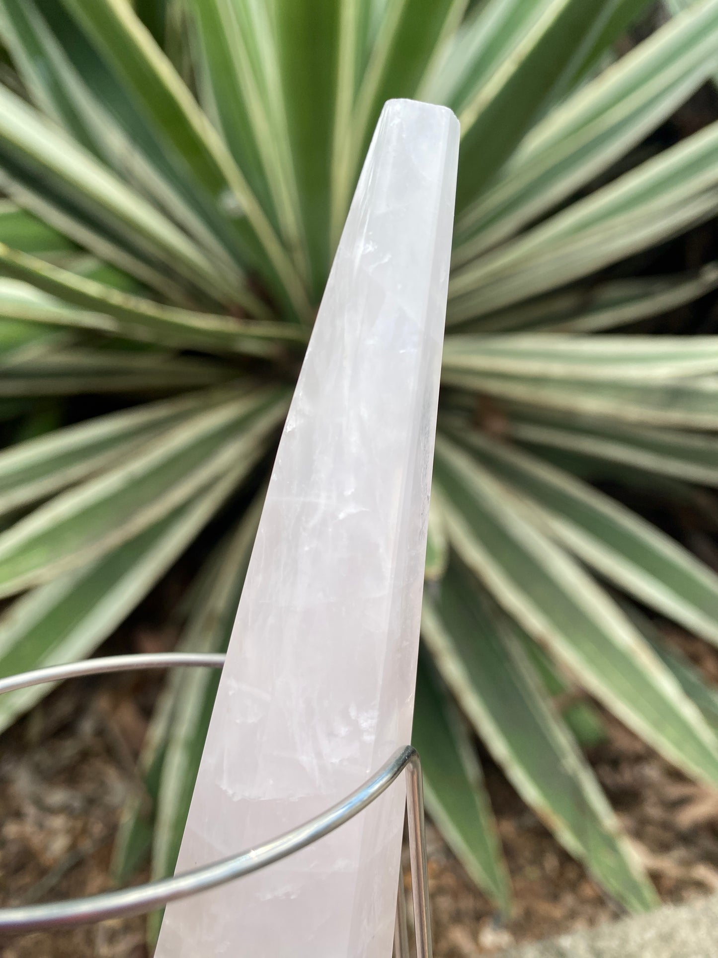Rose Quartz Bouquet Stem