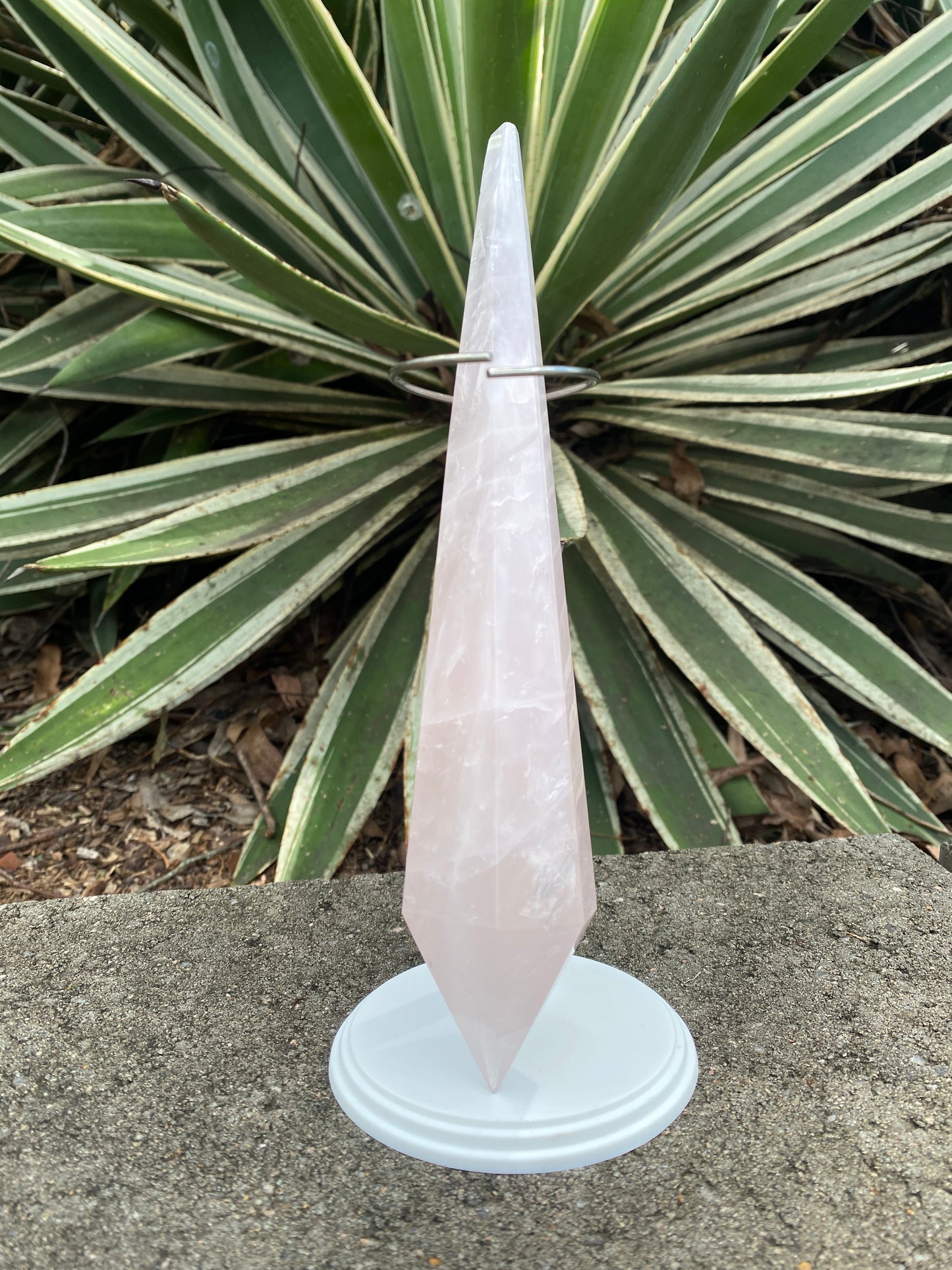 Rose Quartz Bouquet Stem
