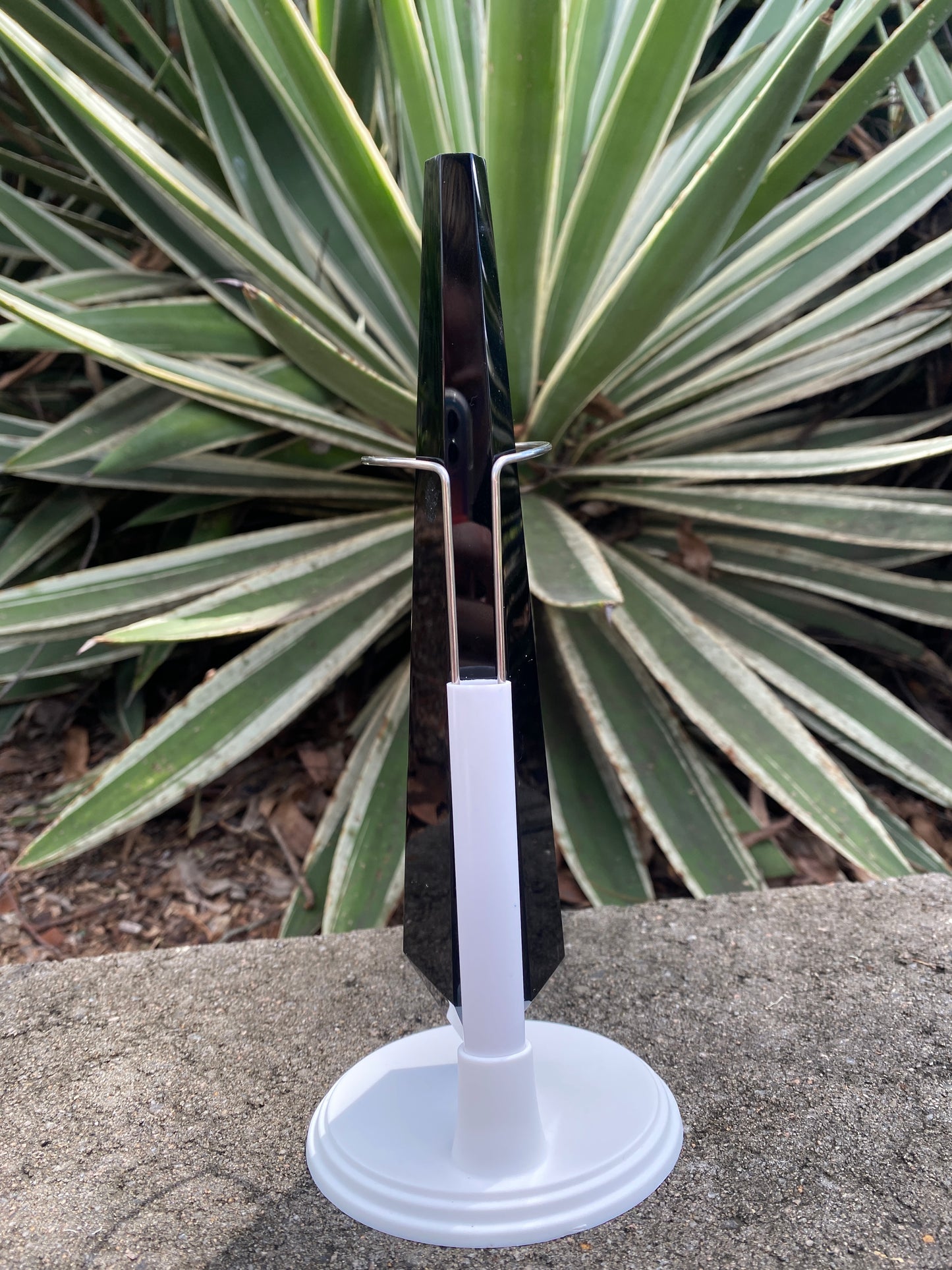 Black Obsidian Bouquet Stem