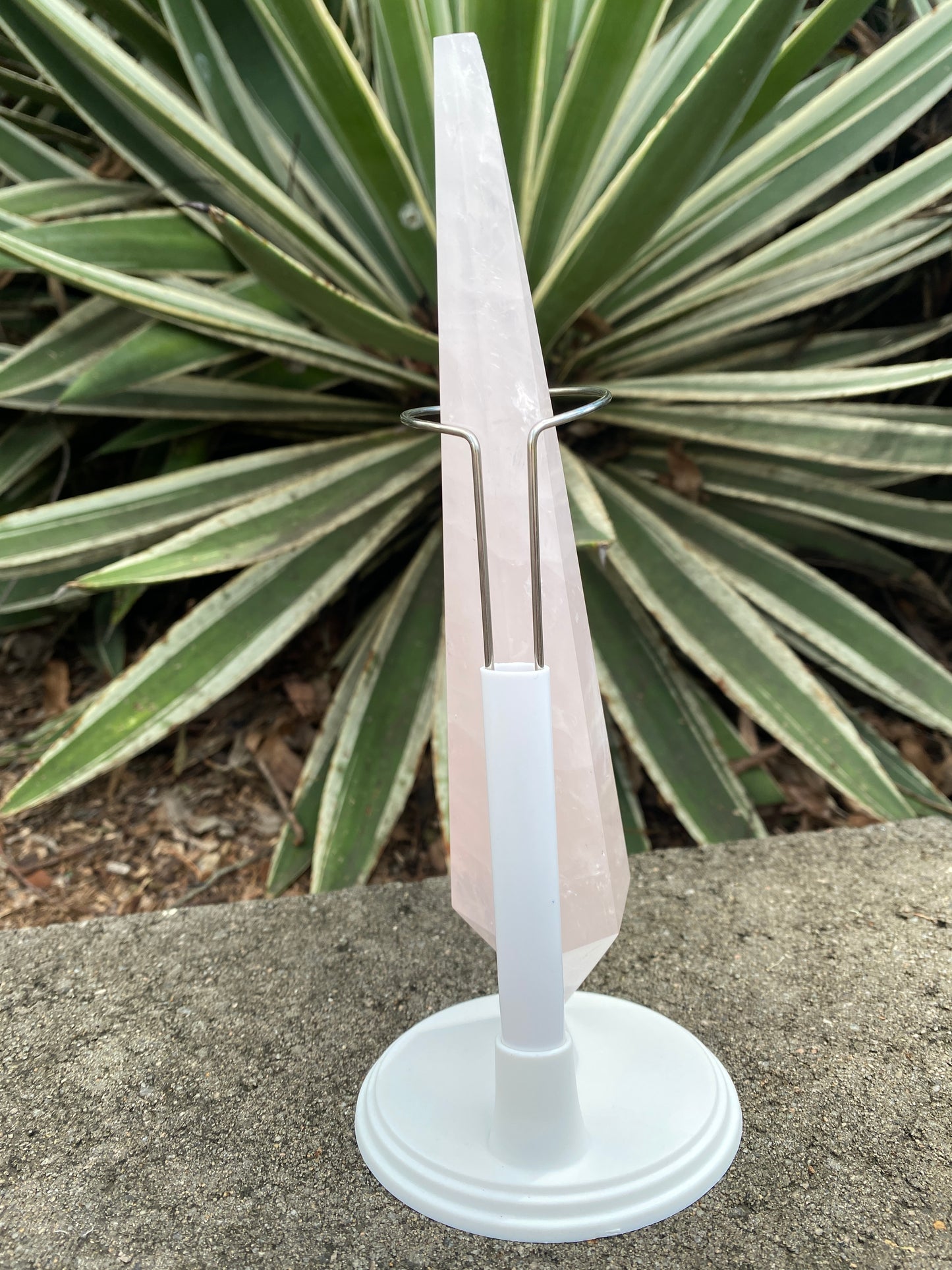 Rose Quartz Bouquet Stem