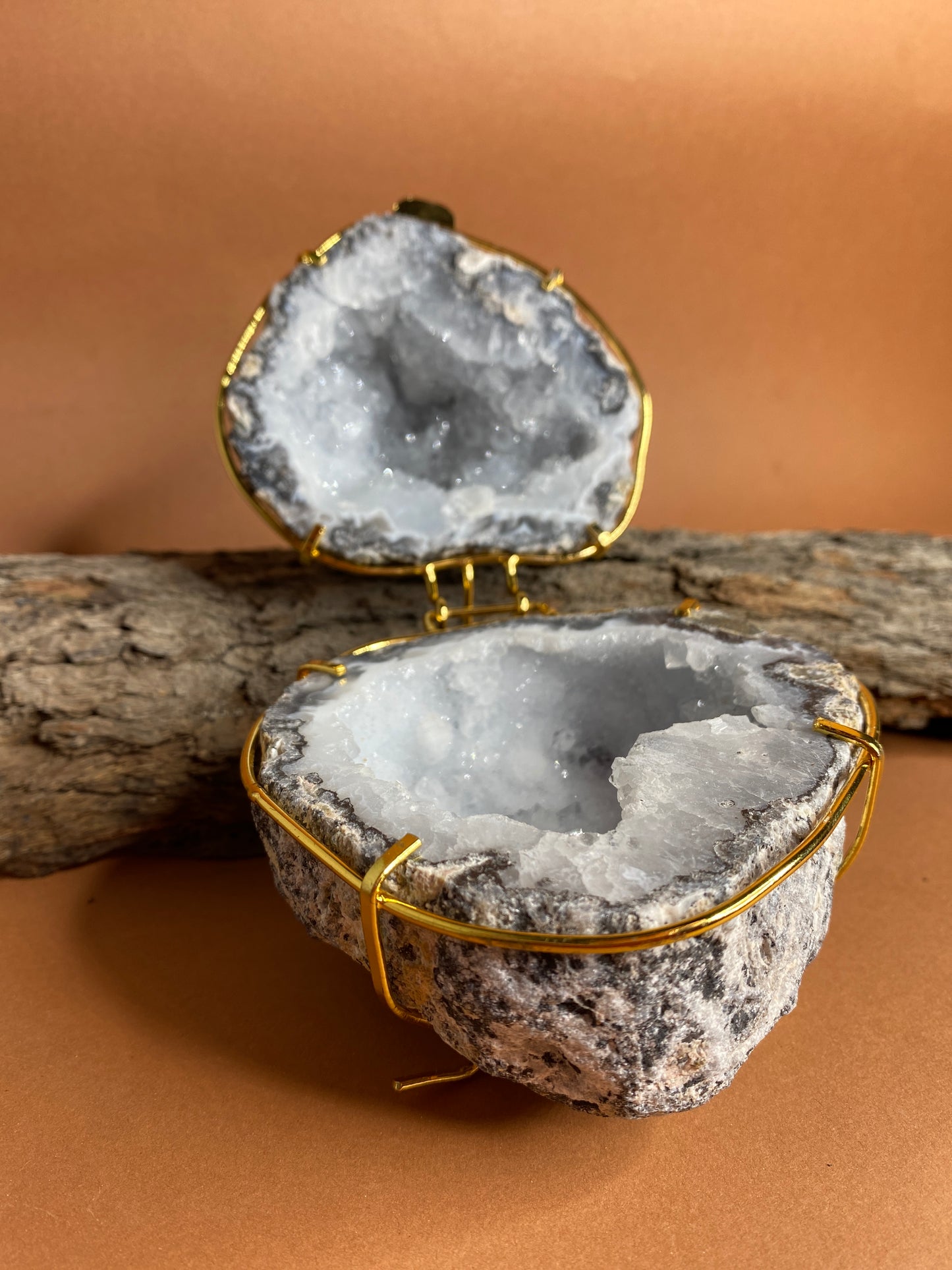 Agate Geode Ring Box