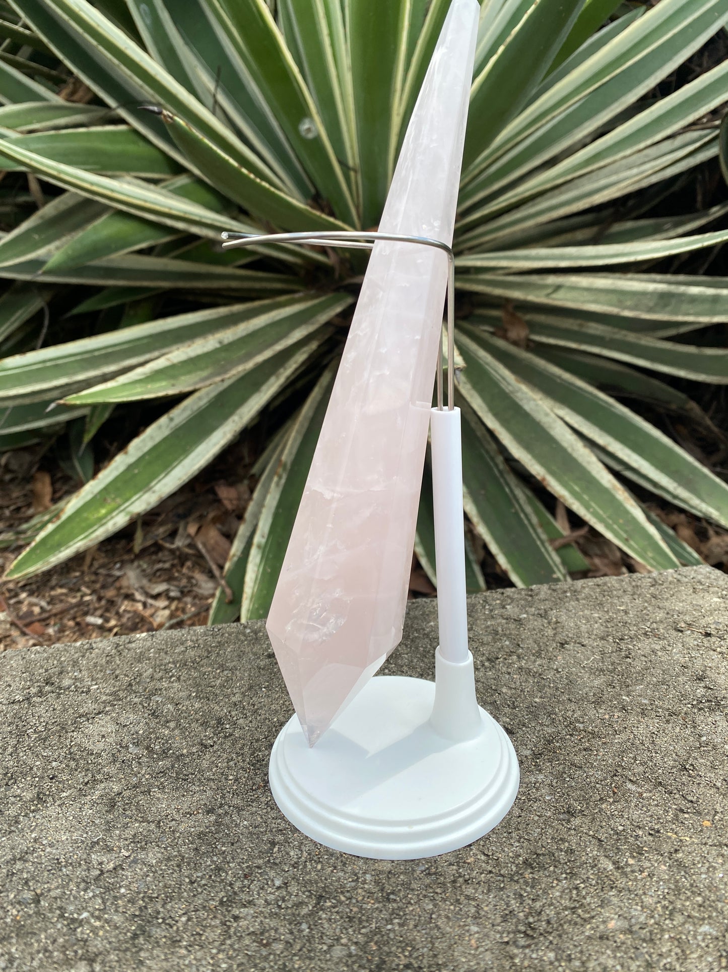 Rose Quartz Bouquet Stem