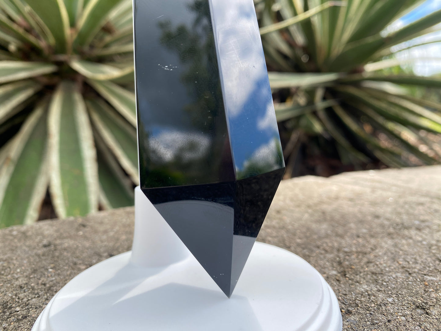 Black Obsidian Bouquet Stem