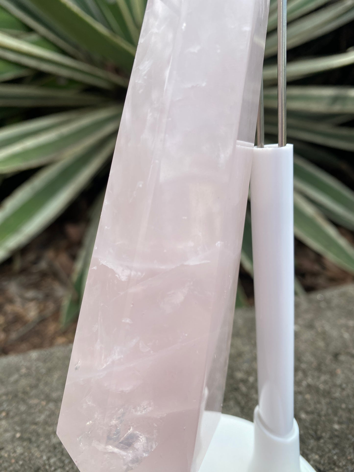 Rose Quartz Bouquet Stem