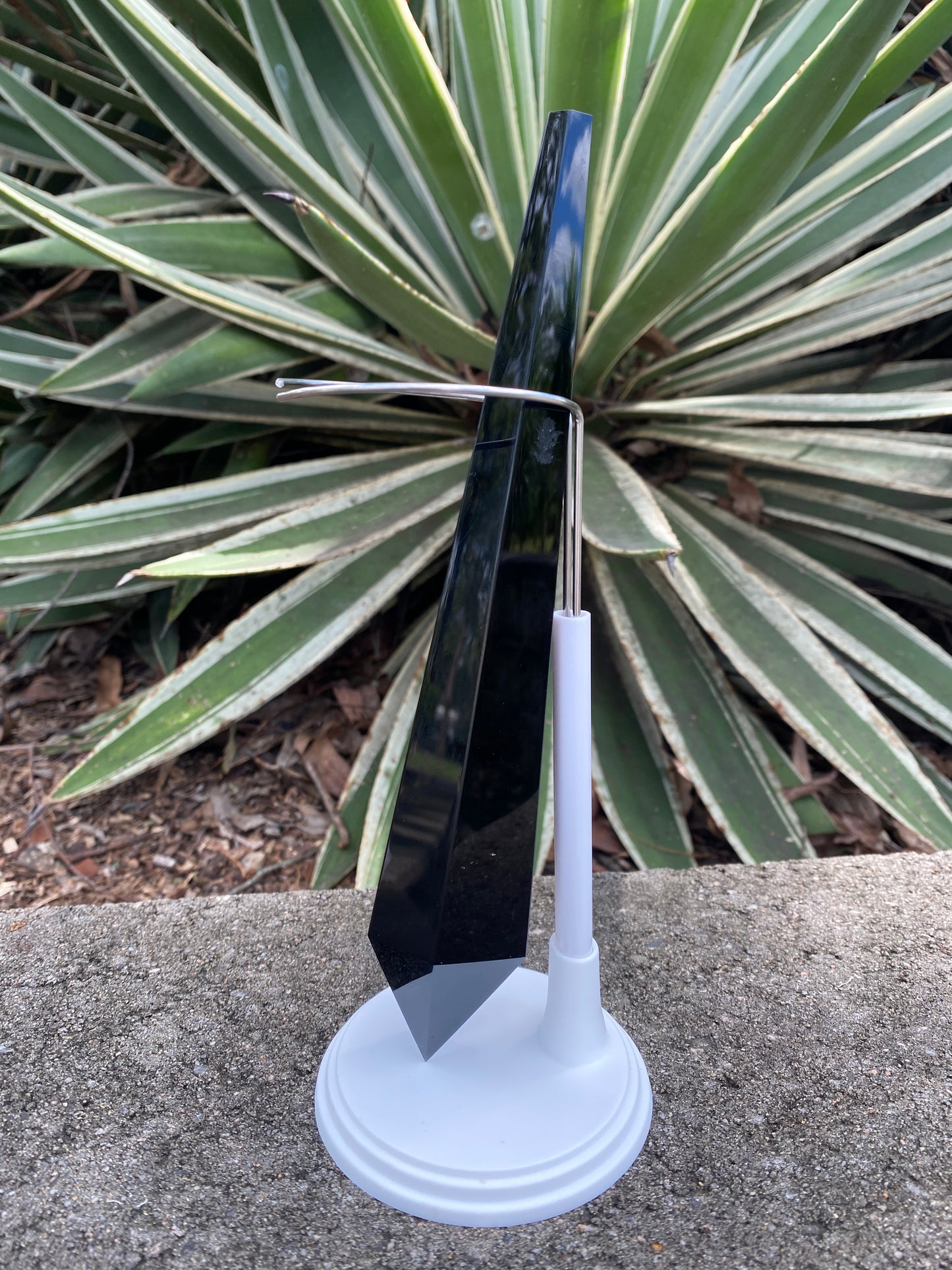 Black Obsidian Bouquet Stem