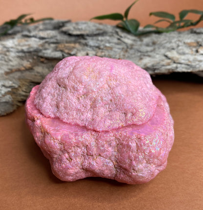 Pink Geode Ring Box