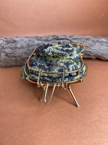 Agate Geode Ring Box