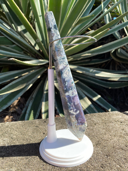 Moss Agate Bouquet Stem