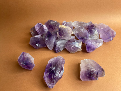 Polished Natural Amethyst Point