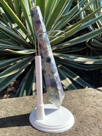 Moss Agate Bouquet Stem