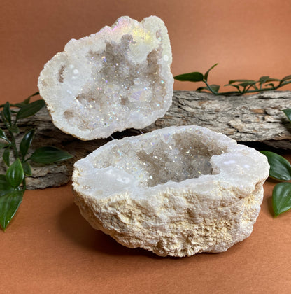 Natural XL Geode Ring Box