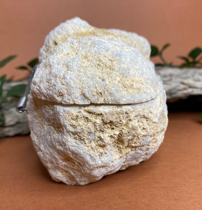 Natural XL Geode Ring Box