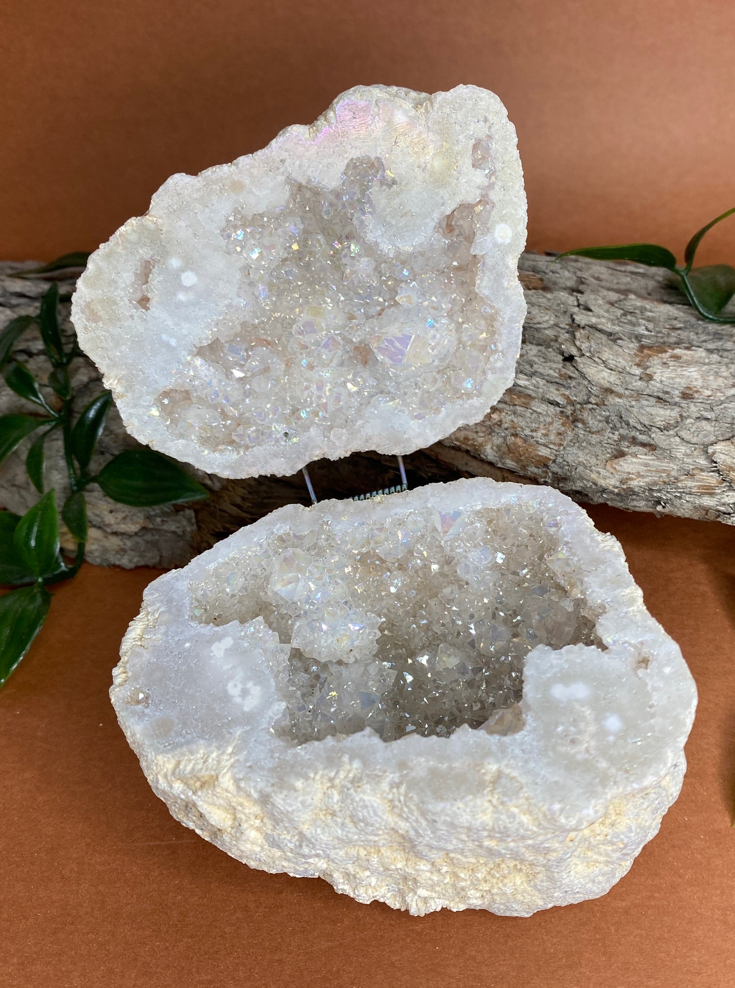 Natural XL Geode Ring Box